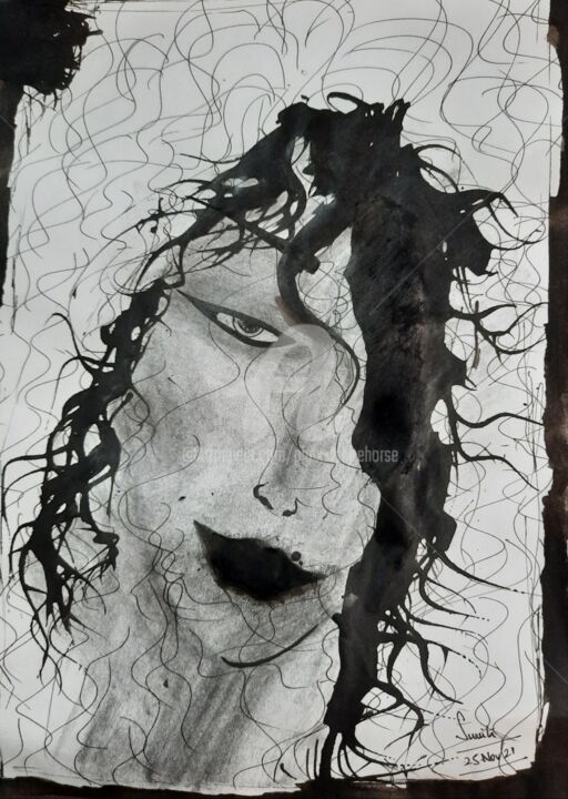 绘画,  12.2x8.7 in 
