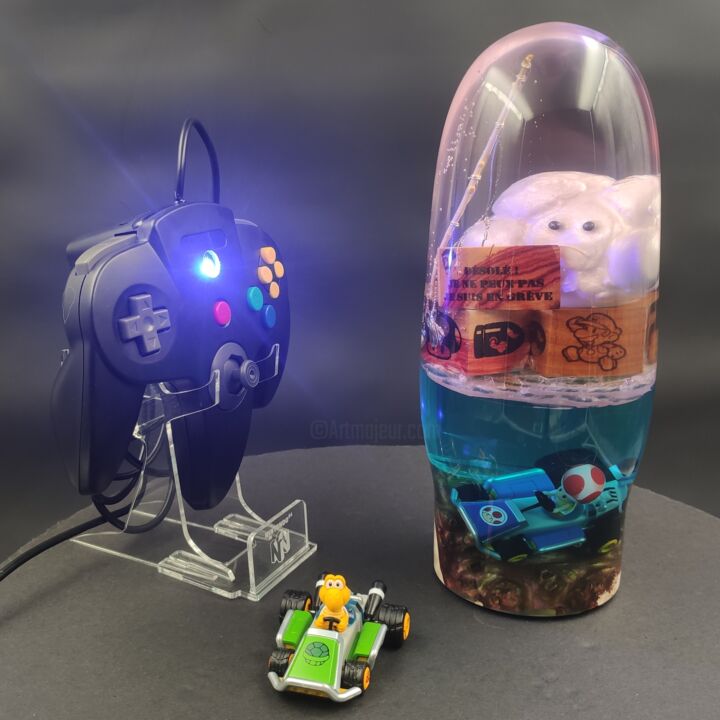 雕塑 标题为“DÉSOLÉ ! JE NE PEUX…” 由Joseph Ducrocq (MATLAB STUDIO), 原创艺术品, 树脂