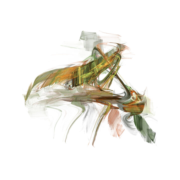 Painting titled "Nuances VII" by Carla Sá Fernandes, Original Artwork, Digital Painting