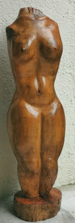 "NUDITÉ" başlıklı Heykel Severine Soulas tarafından, Orijinal sanat, Ahşap