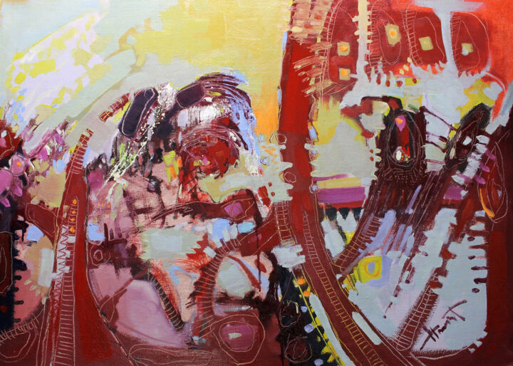 绘画,  27.6x39.4 in 