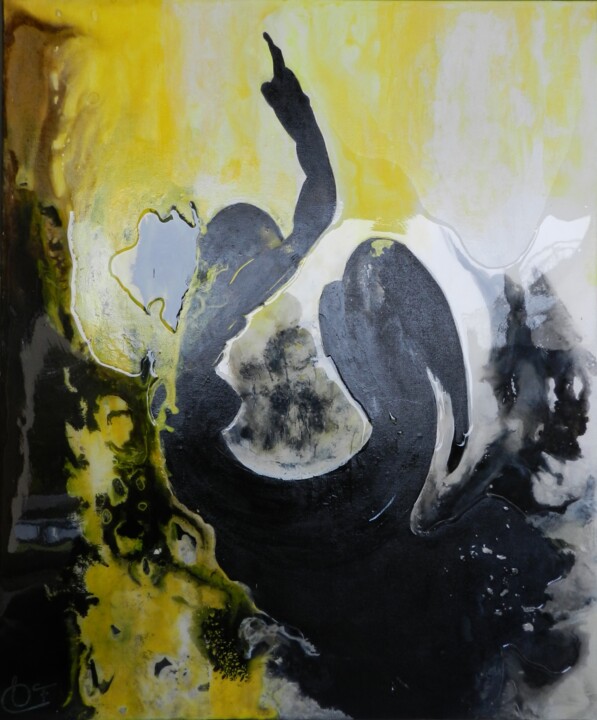 La demande silencieuse 绘画, 25.6x21.3 in