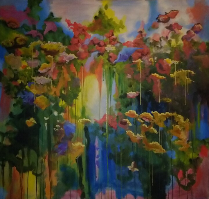 Bohemian Nature 绘画, 51.2x55.1 in