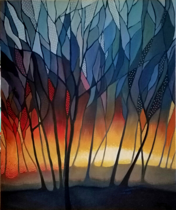 绘画,  28.7x23.6 in 