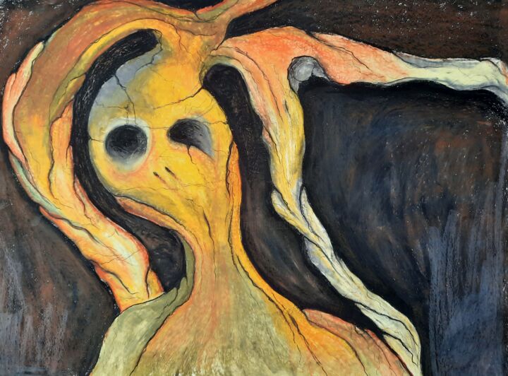 The soul 绘画, 23.6x33.1 in