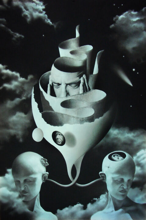 RES COGITANS 图画, 47.2x31.5 in