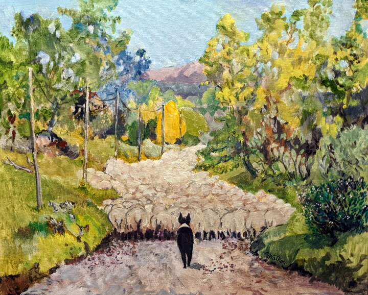 绘画,  9.5x11.8 in 