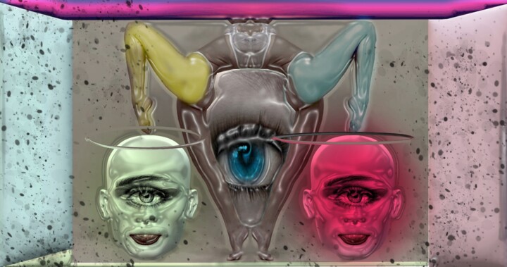 Digital Arts titled "Denock" by Pixelfrenck, Original Artwork, Digital Painting