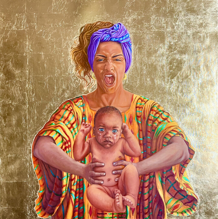 绘画,  47.2x47.2 in 