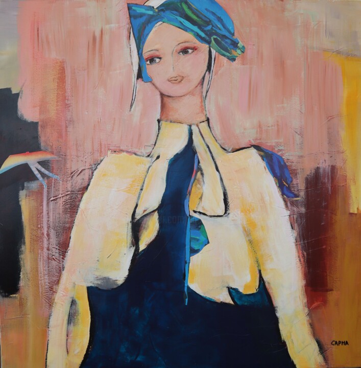 绘画,  35.4x35.4 in 