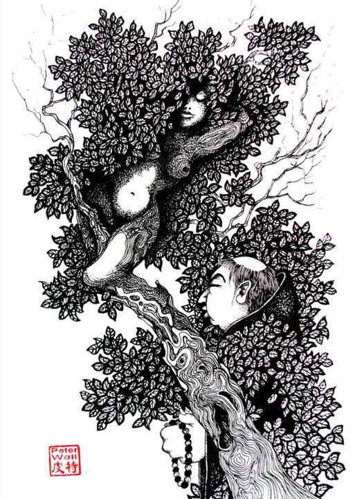 图画,  16.5x11.7 in 