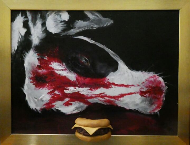 The Perfect Hamburger 绘画, 11x15 in