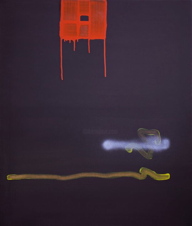 Peinture intitulée "Inducement" par Stanislav Valevski, Œuvre d'art originale, Huile