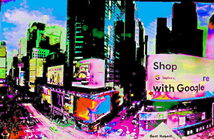 Times Square advertising 数字艺术
