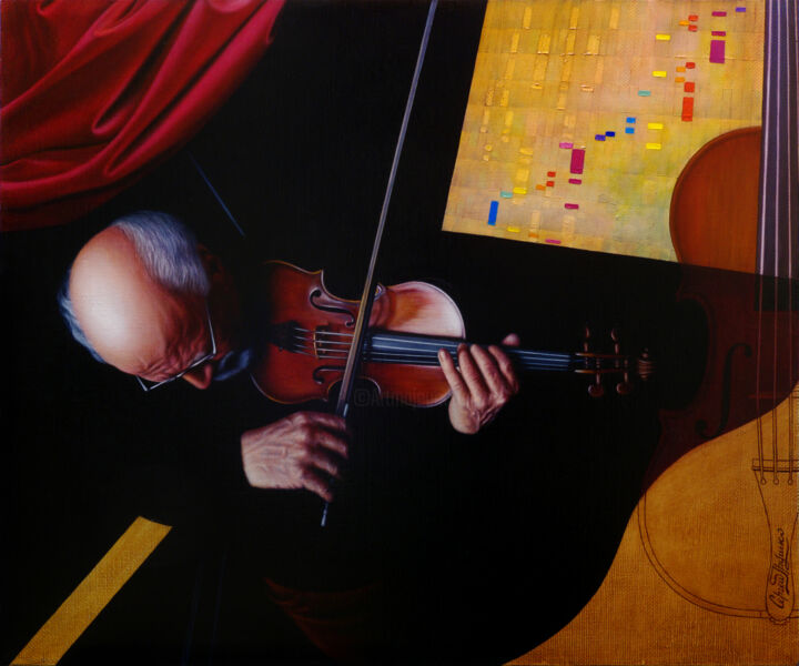 Melody (Мелодия) 绘画, 19.7x23.6 in