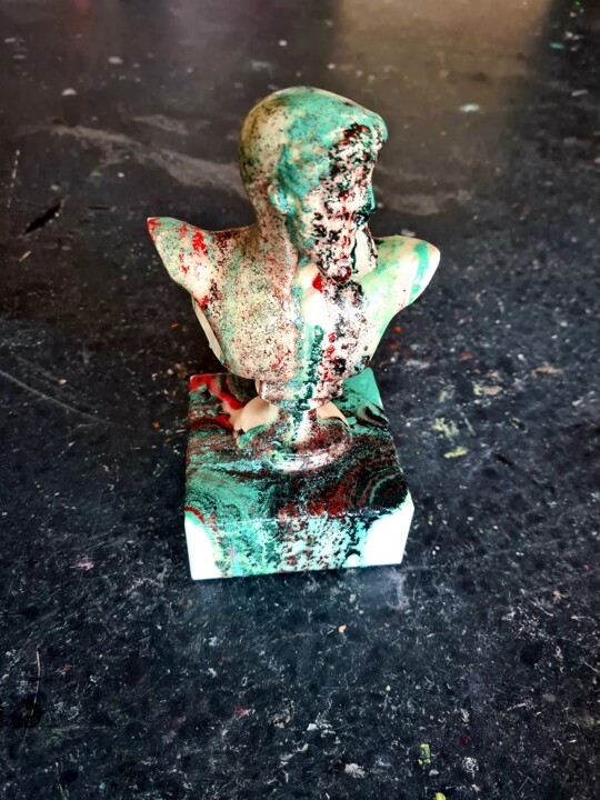 雕塑,  7.9x3.9 in 