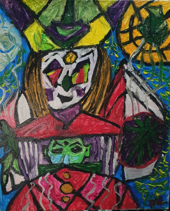 绘画,  21.7x18.1 in 