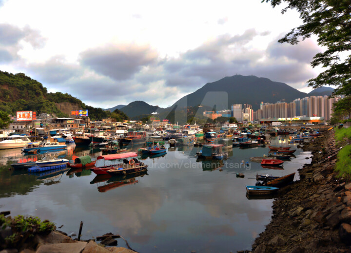 Hong Kong - Fishing Boats at Lei Yue Mun #1 摄影