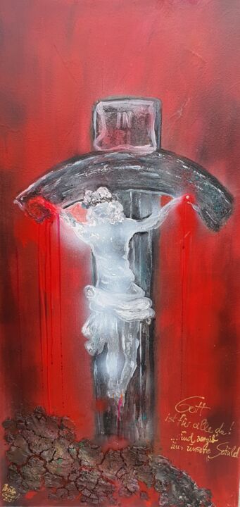 ... and forgive us our debts 绘画, 39.4x19.7 in