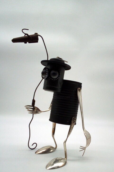 dark shaman 雕塑, 13x5.9 in