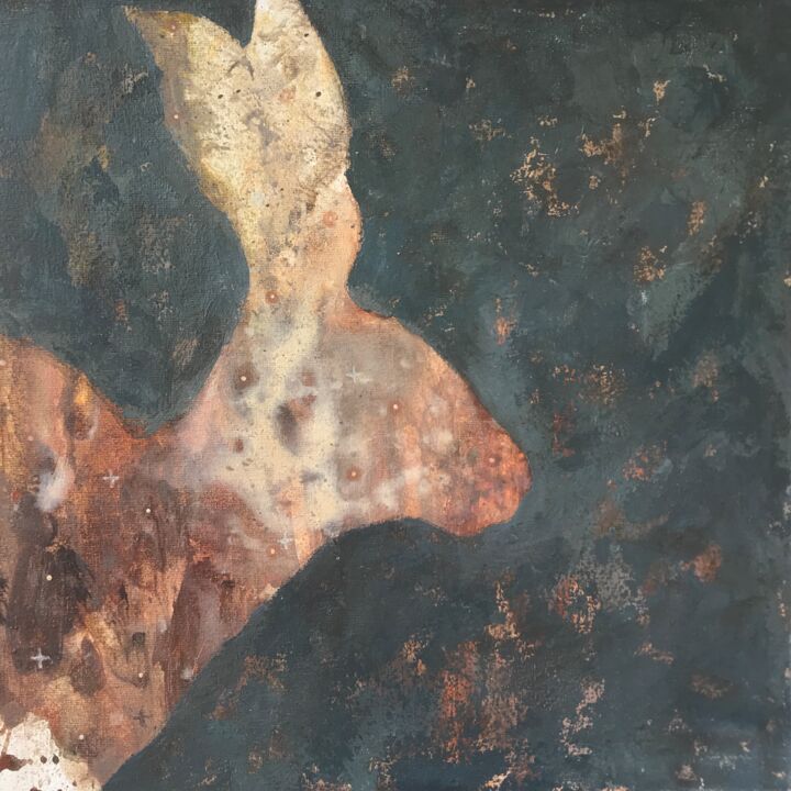 FROM THE SERIES "From the Chaos" NO. 8 绘画, 11.8x11.8 in