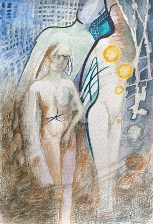 绘画,  11.4x8.3 in 