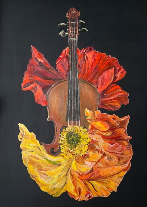 Soul Song 绘画, 27.6x19.7 in