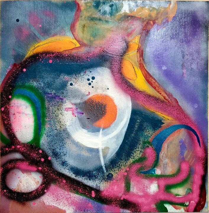绘画,  24x24 in 