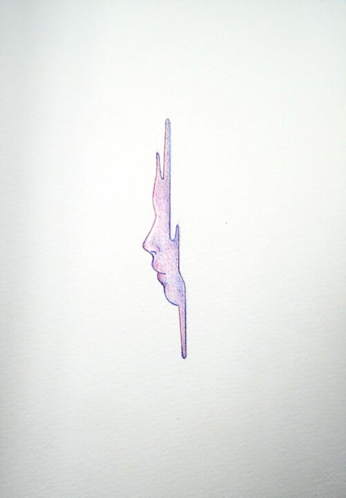 Pink is the new blue 图画, 9.1x6.3 in