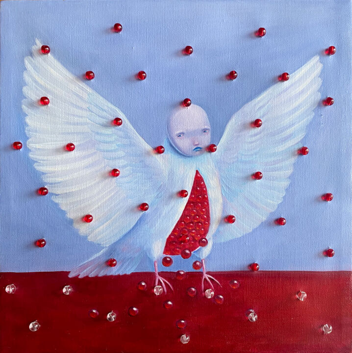 Love 绘画, 9.8x9.8 in
