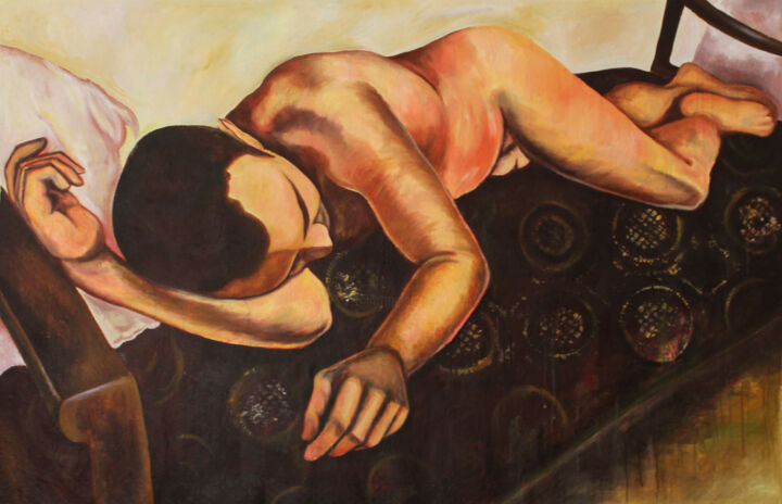 Sweet Dreams 绘画, 44.5x70.1 in