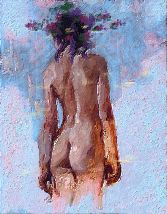 绘画,  35.4x27.6 in 