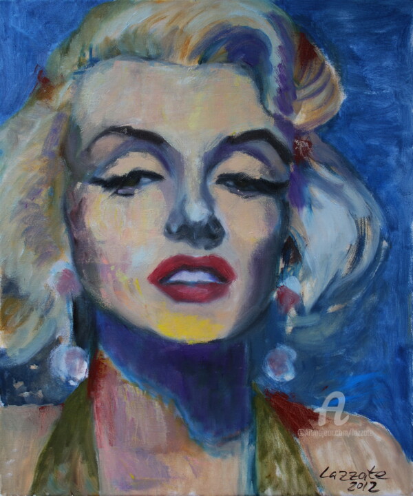 MARILYN m2 绘画, 23.6x19.7 in