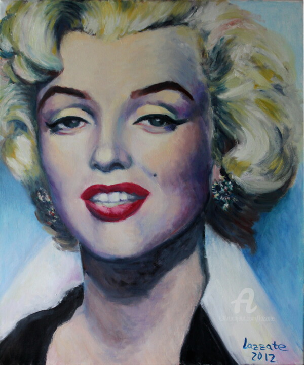 MARILYN MM1 绘画, 23.6x19.7 in