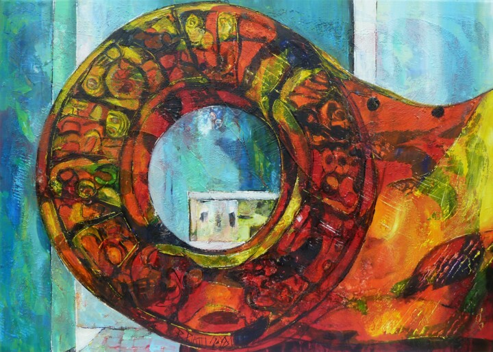 绘画,  19.7x27.6 in 