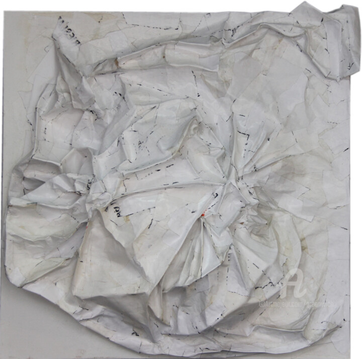 Chrysalide 2 (Etoile des Neiges) 雕塑, 27.6x27.6 in