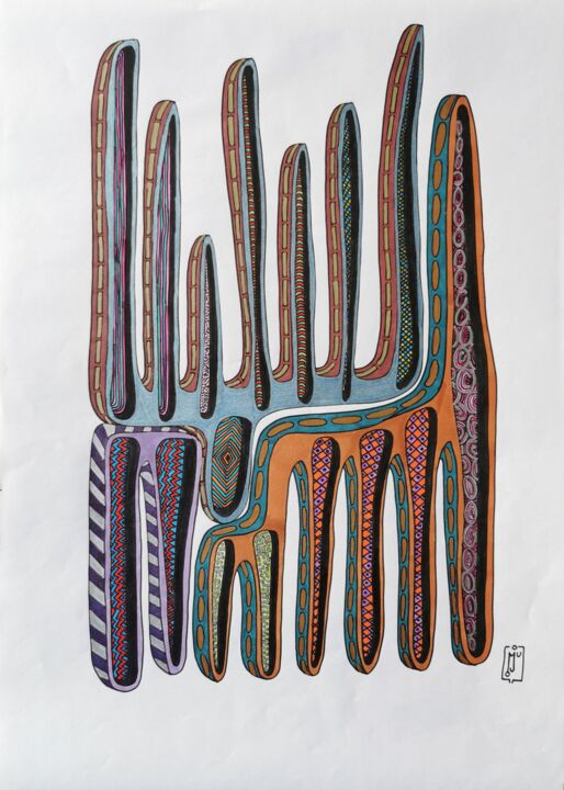 CACTUS 图画, 16.5x11.7 in