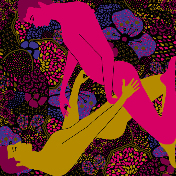 Digital Arts με τίτλο "Patchwork" από Christophe Szkudlarek, Αυθεντικά έργα τέχνης, 2D ψηφιακή εργασία
