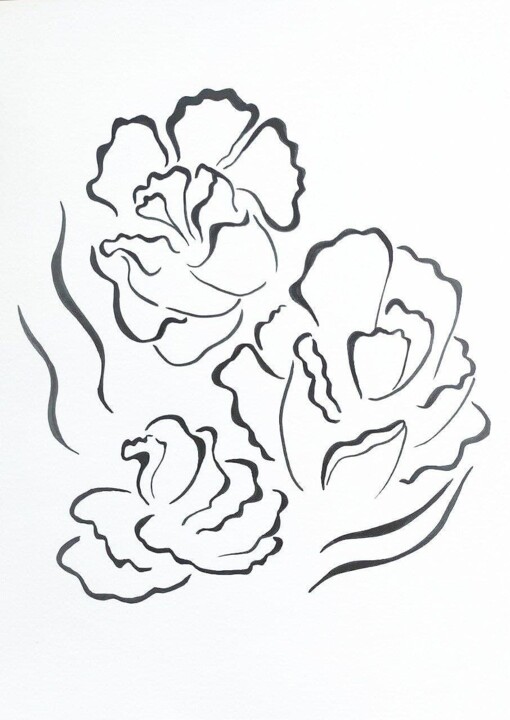 图画,  16.5x11.7 in 