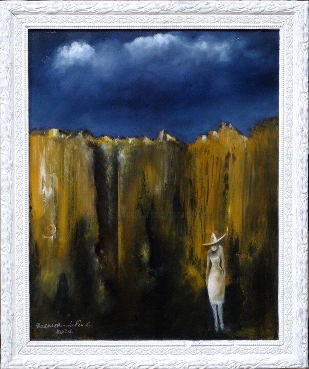 Et nous écroulerons les falaises... 绘画, 19.7x15.8 in