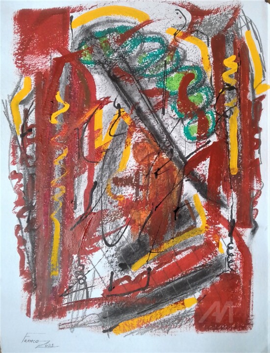 绘画,  26x18.9 in 