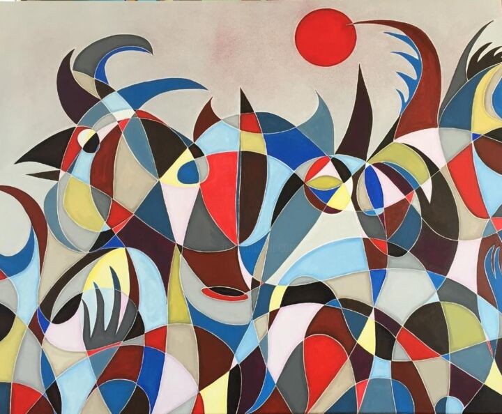 绘画,  31.5x39.4 in 