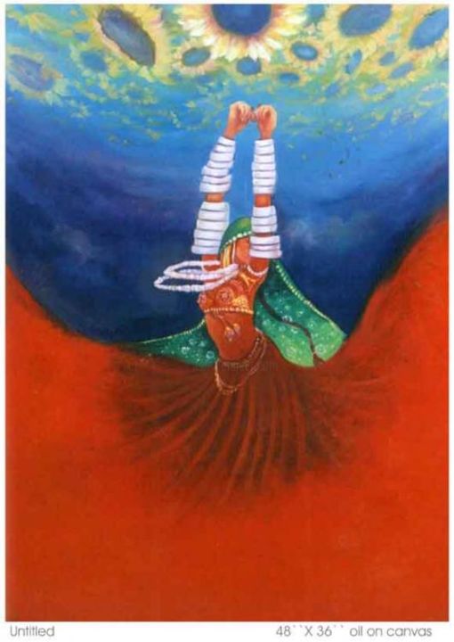 Pintura intitulada "var/rel/03" por Gosai Jitendra, Obras de arte originais