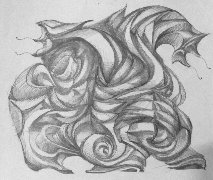 图画,  7.3x8.3 in 