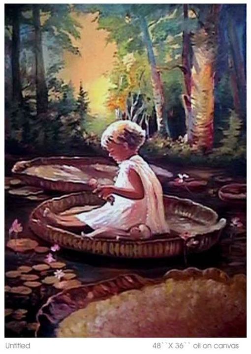 Pintura intitulada "var/rel/07" por Gosai Jitendra, Obras de arte originais