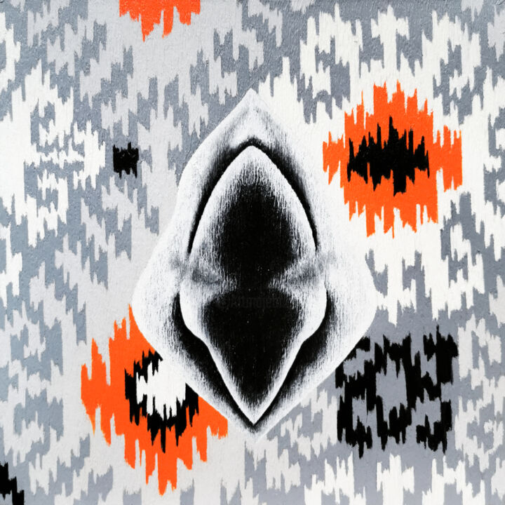 绘画,  11.8x11.8 in 