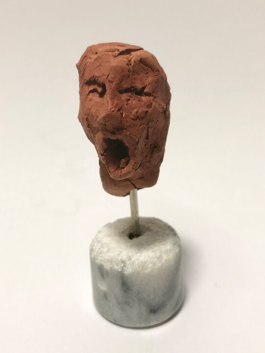 雕塑,  2.8x1 in 