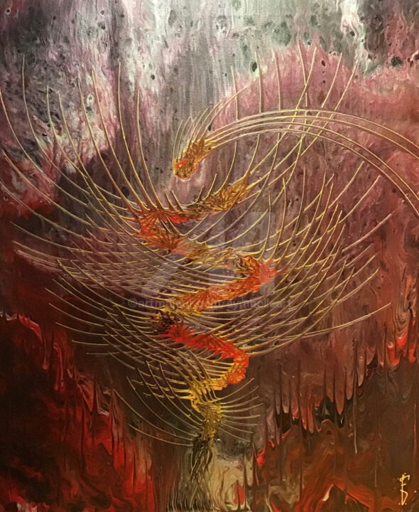 绘画,  25.6x21.3 in 