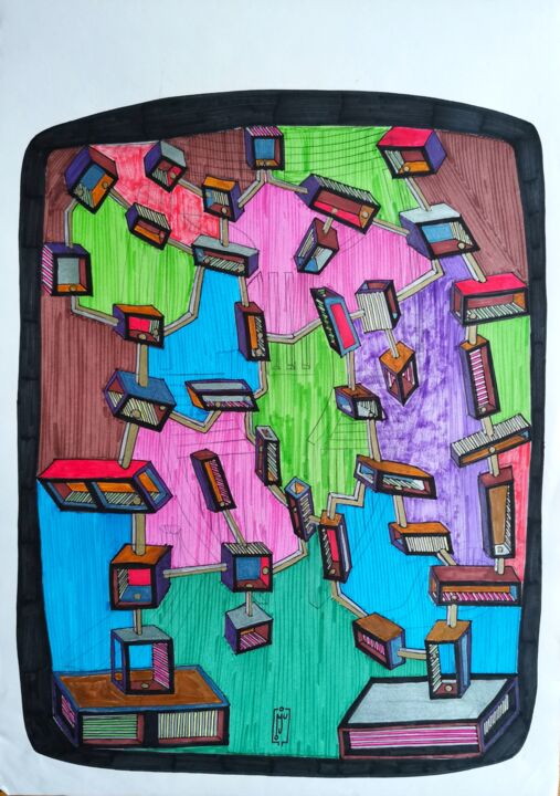 图画,  16.5x11.7 in 