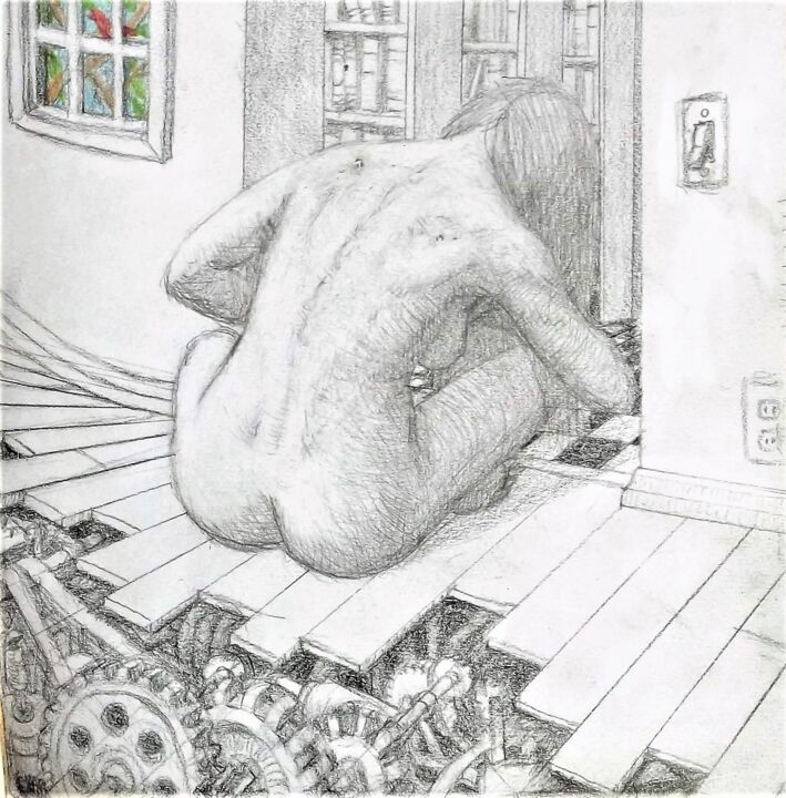 Whether this Room or the Next 图画, 7x7 in
